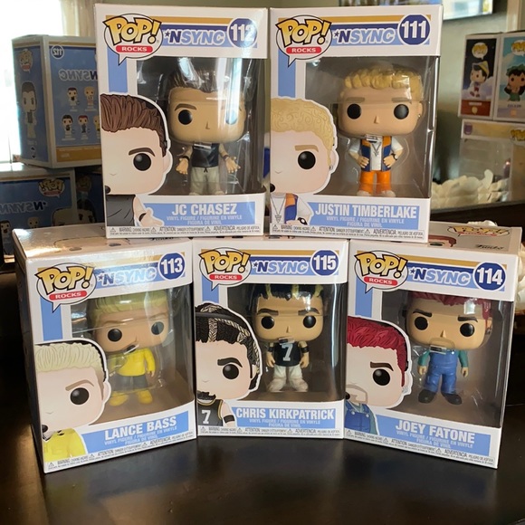 *Nsync Funko POP! LOT Group